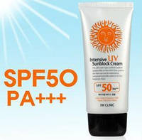 Солнцезащитный крем 3W CLINIC Intensive UV Sunblock Cream SPF50 PA+++