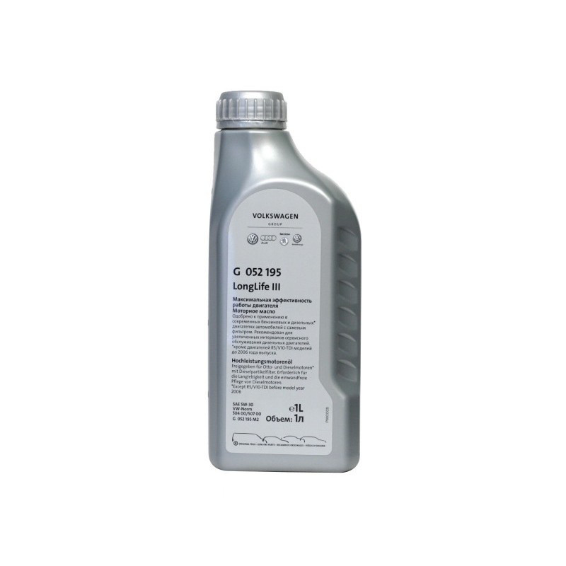 Масло моторне VAG VW Audi Longlife III 5W-30 1 л G052195M4