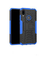 Чохол Shield для Xiaomi Redmi Note 7 протиударний Чорно-синій