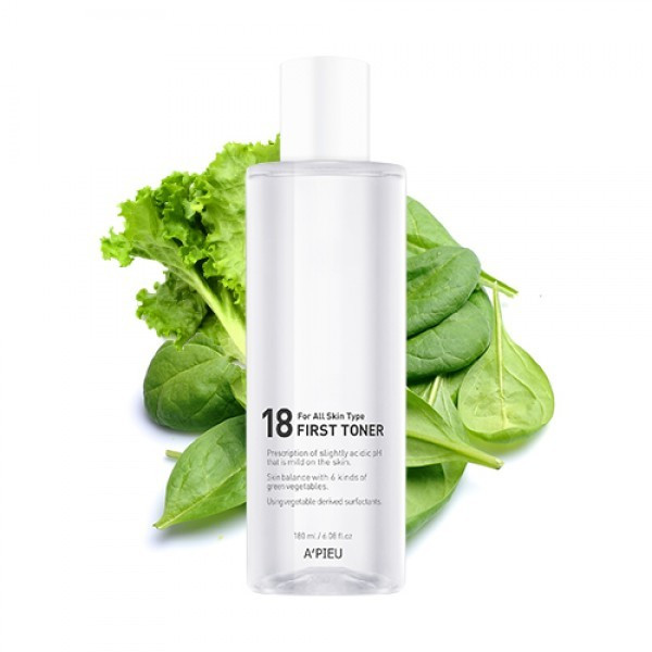 A'Pieu Балансуючий тонік для молодої шкіри 18 First Toner 180ml