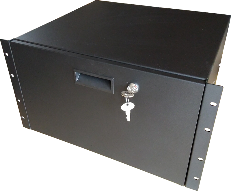 Корпус металевий MiBox Rack 6U, модель MB-6400RD (Ш483(432) Г400 В264 чорний