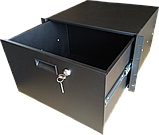 Корпус металевий MiBox Rack 6U, модель MB-6400RD (Ш483(432) Г400 В264 чорний, фото 3