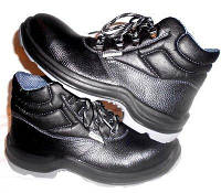 Черевики робочі EXENA з карбоновим.підноском на сірій підошві МБС шкіряні Італія