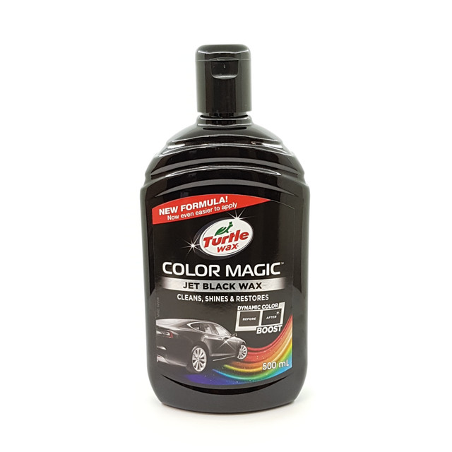 Поліроль подкрашивающий Color Magic Чорний 500 мл Turtle Wax 52708