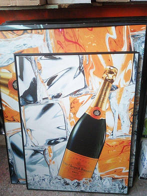 Постер в алюмінієвій рамці Вдова Кліко 1050*805мм Veuve Clicquot, фото 2