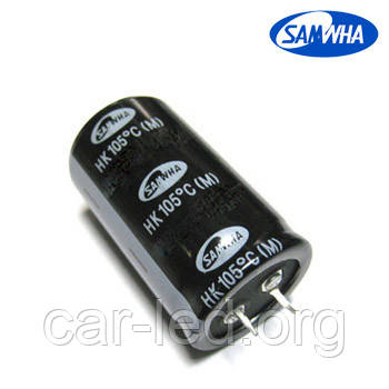 1000mkf - 400v  HK 35*65 SAMWHA, 105°C конденсатор електролітичний, фото 1