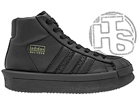 Жіночі кросівки Adidas Mastodon Pro Model Rick Owens Triple Black BA9763