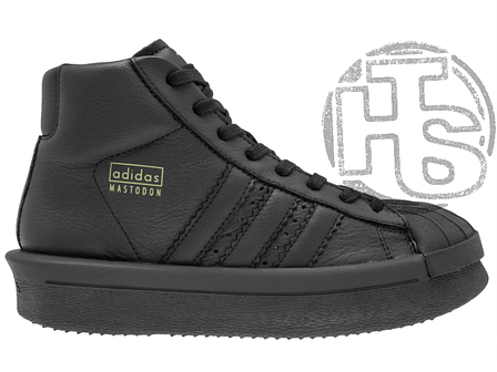 Жіночі кросівки Adidas Mastodon Pro Model Rick Owens Triple Black BA9763, фото 1