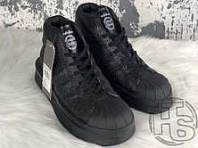 Жіночі кросівки Adidas Mastodon Pro Model Rick Owens Triple Black BA9763, фото 3