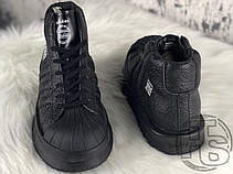 Жіночі кросівки Adidas Mastodon Pro Model Rick Owens Triple Black BA9763, фото 5