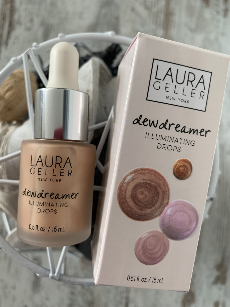 Краплі-хайлайтер для шкіри LAURA GELLER Dewdreamer Illuminating Drops