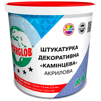 Декоративна акрилова штукатурка "камінцева" Anserglob зерно 1,5мм; 2,0мм (25кг)