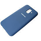 Чохол Original Full Cover Samsung A600 Galaxy A6 2018 Синій, фото 3