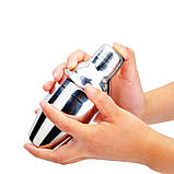 Набір барменів для коктейлів і шотів із неіржавкої сталі 6 в 1 (RSLN-2342), фото 6