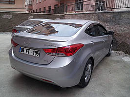 Спойлер ліп на багажник Hyundai Elantra MD 2010-2015 ABS пластик під фарбування