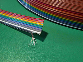 Dupont Дюпон кабель 1 м 10 жил (веселка) Arduino