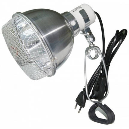 Світильник рефлекторний з захисною сіткою Repti-Zoo 150W, фото 2