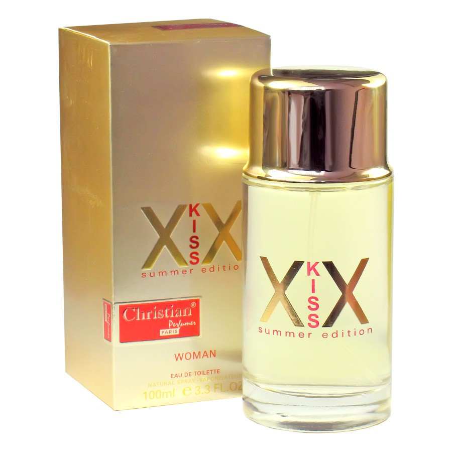 801 SUMMER X KISS X Christian for women 100 ml