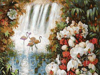 Картина за номерами Білосніжка «Райський сад», фото 2