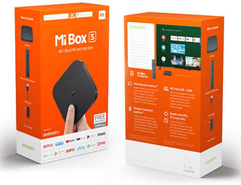 Xiaomi Mi Box S 4K 2 / 8GB Black MDZ-22-AB Міжнародна версія