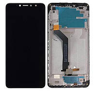 Дисплей для Xiaomi Redmi S2 (Y2) M1803E6G, M1803E6H, M1803E6I, модуль, экран, с рамкой, оригинал Черный
