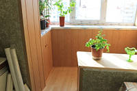 Поєднання кухні з балконом в панельному будинку