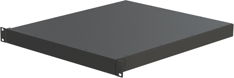 Корпус металевий MiBox Rack 1U, модель MB-1520SP (Ш483(432) Г522 В44) чорний
