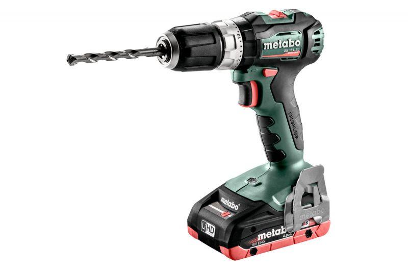 Акумуляторний ударний дриль-шурупокрут Metabo SB 18 LT BL LiHD 2x4.0 А·год, фото 1