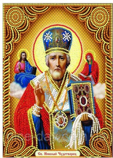 Алмазна вишивка мозаїка "Святий Микола Чудотворець" 2