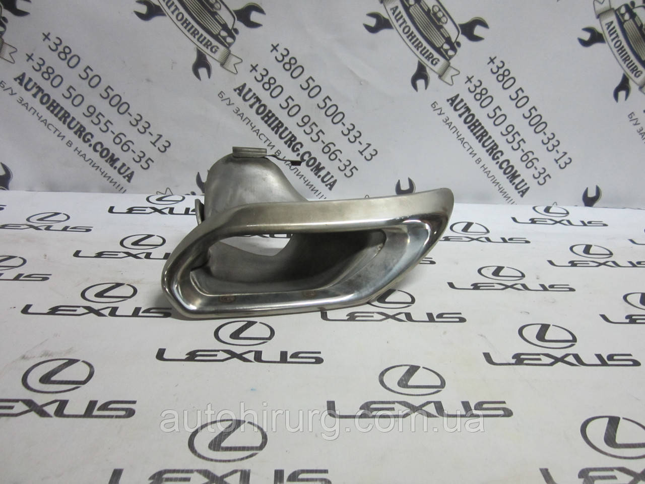 Нікельована накладка на глушник Lexus LS460