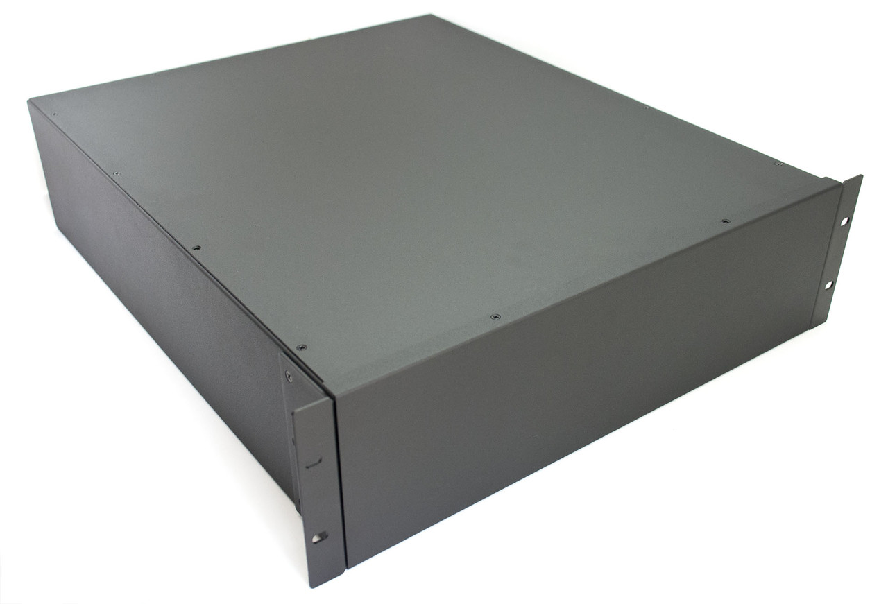 Корпус металевий MiBox Rack 3U, модель MB-3520SP (Ш483(432) Г522 В132) чорний