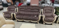 Комплект мягкой мебели в стиле барокко "Джове", диван и два кресла