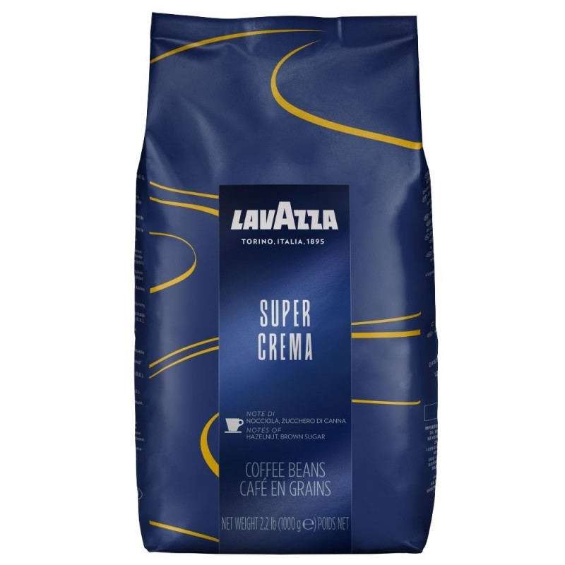 Кава в зернах Lavazza Super Crema 1кг