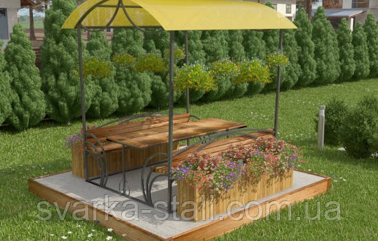 Купить Беседка. Металлическая беседка. Беседка для дачи. Беседка ...