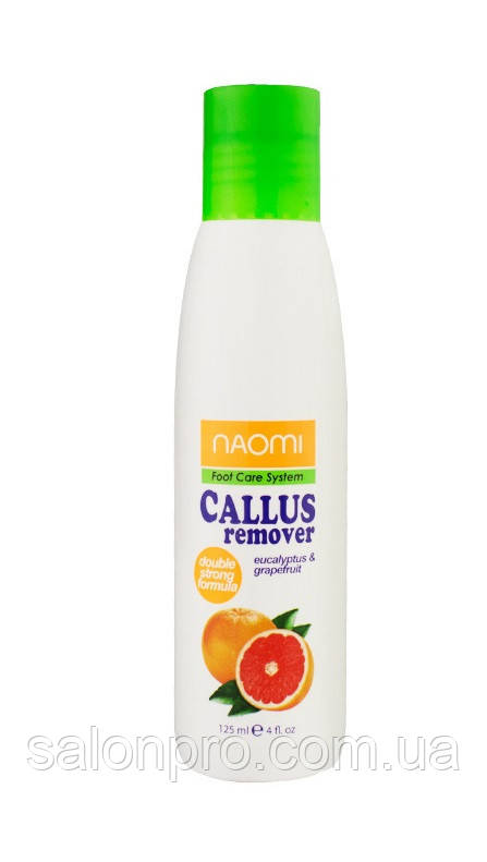 Кислотний пілінг для педикюру Naomi Callus Remover Double Strong Formula, 125 мл