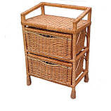 Комод із лози з плетеними кошиками, фото 2