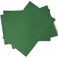 Фоміран Зефірний Темно-зелений, 1 мм, 20×30см А4.