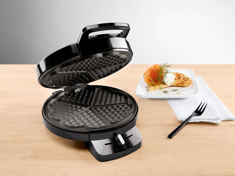 Вафельница SilverCrest SWE 1200 C3 black, цена 649 грн — Prom.ua (ID