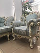 Комплект м'яких меблів у стилі бароко Белла диван і два крісла 3+1+1, фото 3
