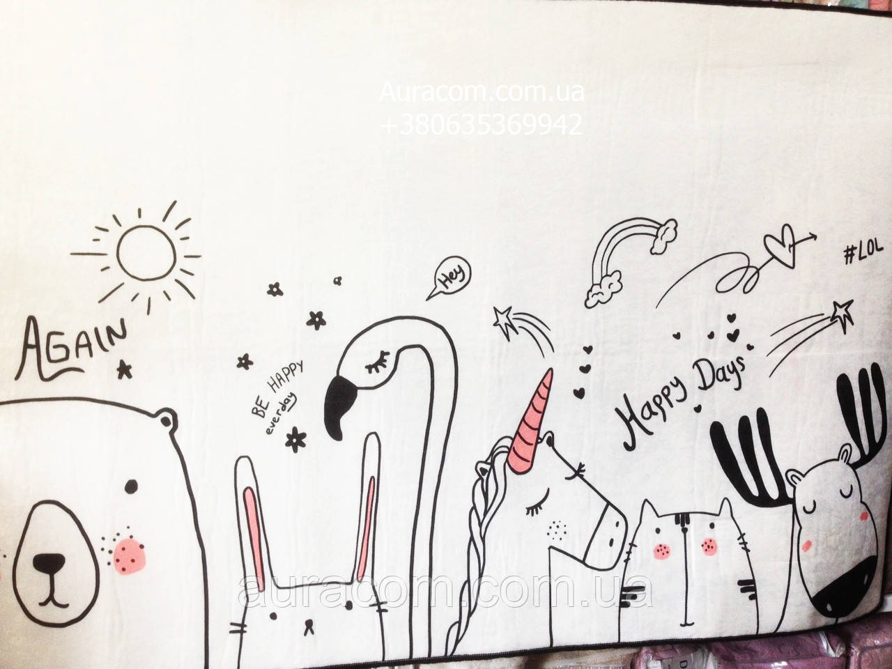 Килим дитячий, 140 х 190 см, Bee happy, Туреччина, фото 1