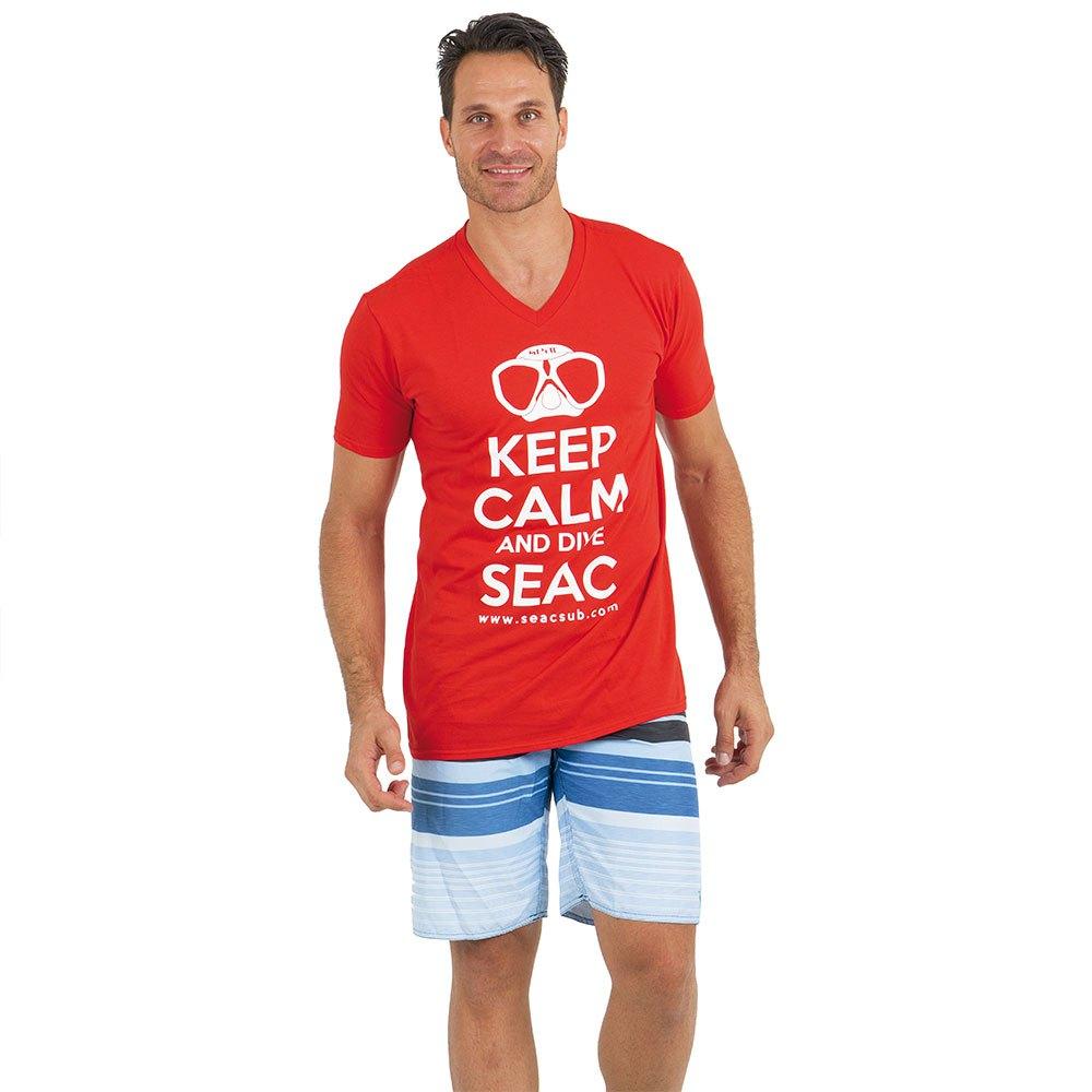 Футболка Seac Keep Calm (Червоний)