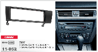 Рамка переходная Carav 11-052 BMW 1-Series 04+, 3-Series 04-12 1DIN
