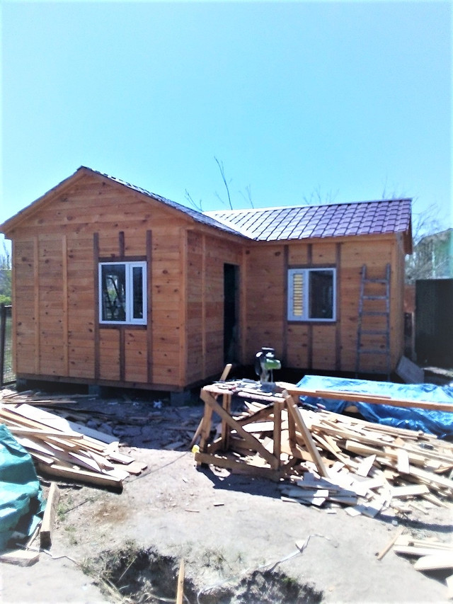Будинок каркасно-щитовий 33,17 м2 купити ціна Київ