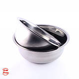Миска глибока з нержавіючої сталі діаметром 28 см, фото 2