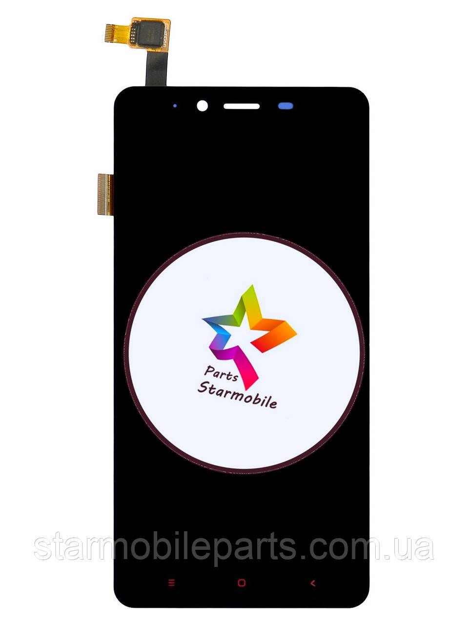 Дисплей Xiaomi RedMi Note 2 + сенсор, чорний | модуль
