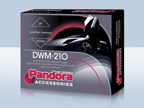 Доводчик скел Pandora DWM-210 (2 скла)