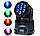 Світлодіодний прожектор LED MINI MOVING HEAD , фото 2