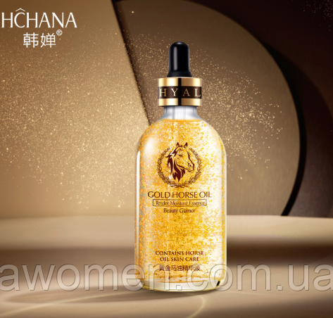 Сироватка Hchana Gold Horse Oil Skin Care 100 ml