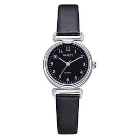 Чорний жіночий наручний годинник Gaiety для невеликого зап'ястка <unk> Циферблат 26 мм <unk> 1647