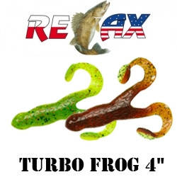 Силіконова приманка Relax Turbo Frog 4"